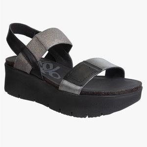 OBT Nova Platform Sandal Black